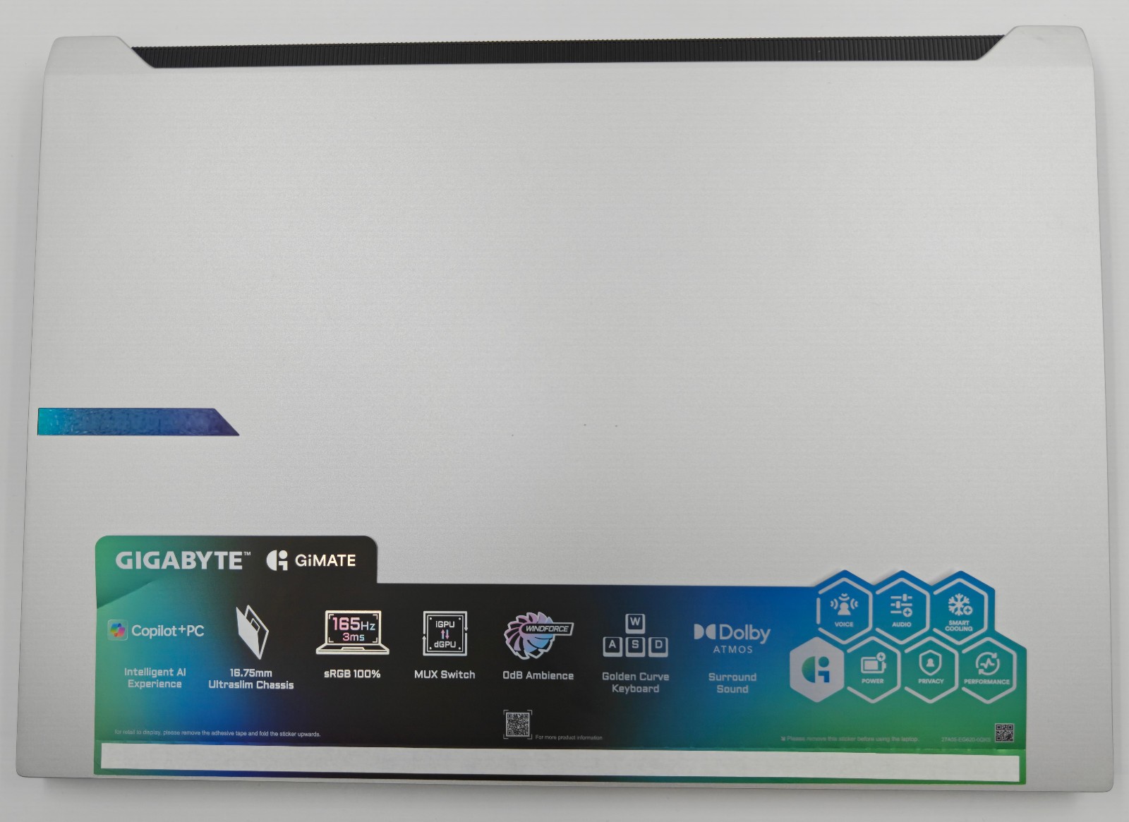GIGABYTE AERO X16 16" 165Hz WQXGA, RTX 5070 Ryzen AI 9 HX 370 1TB SSD, 32GB DDR5