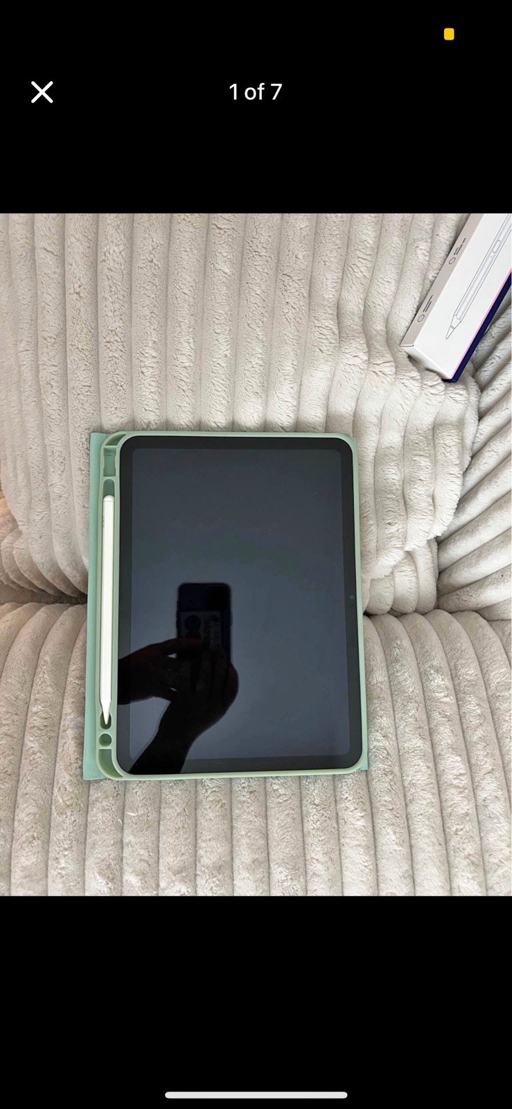 •stylus is in great condition works amazing. comes with charger and other tips.