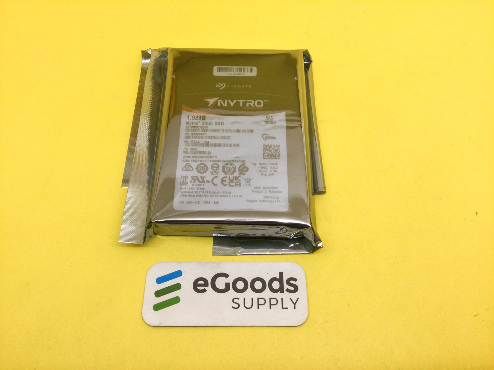 XS1920SE70045 Seagate Nytro 1.92TB 3350 SAS 12GB/s 2.5" Internal SSD new