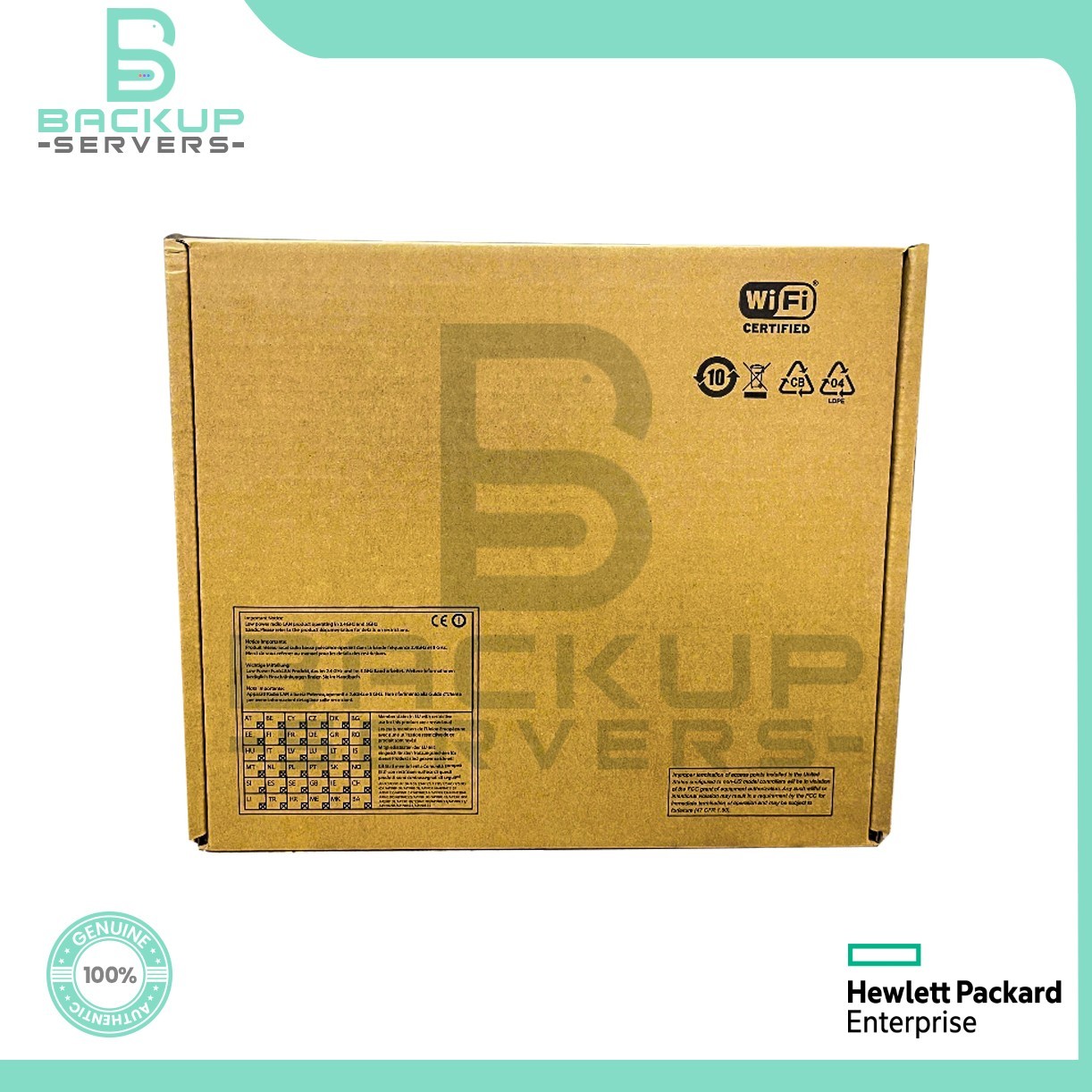 HPE Aruba JW186A AP-325 Dual-Band 4x4 MU-MIMO Enterprise WiFi 5 Access Point NOB