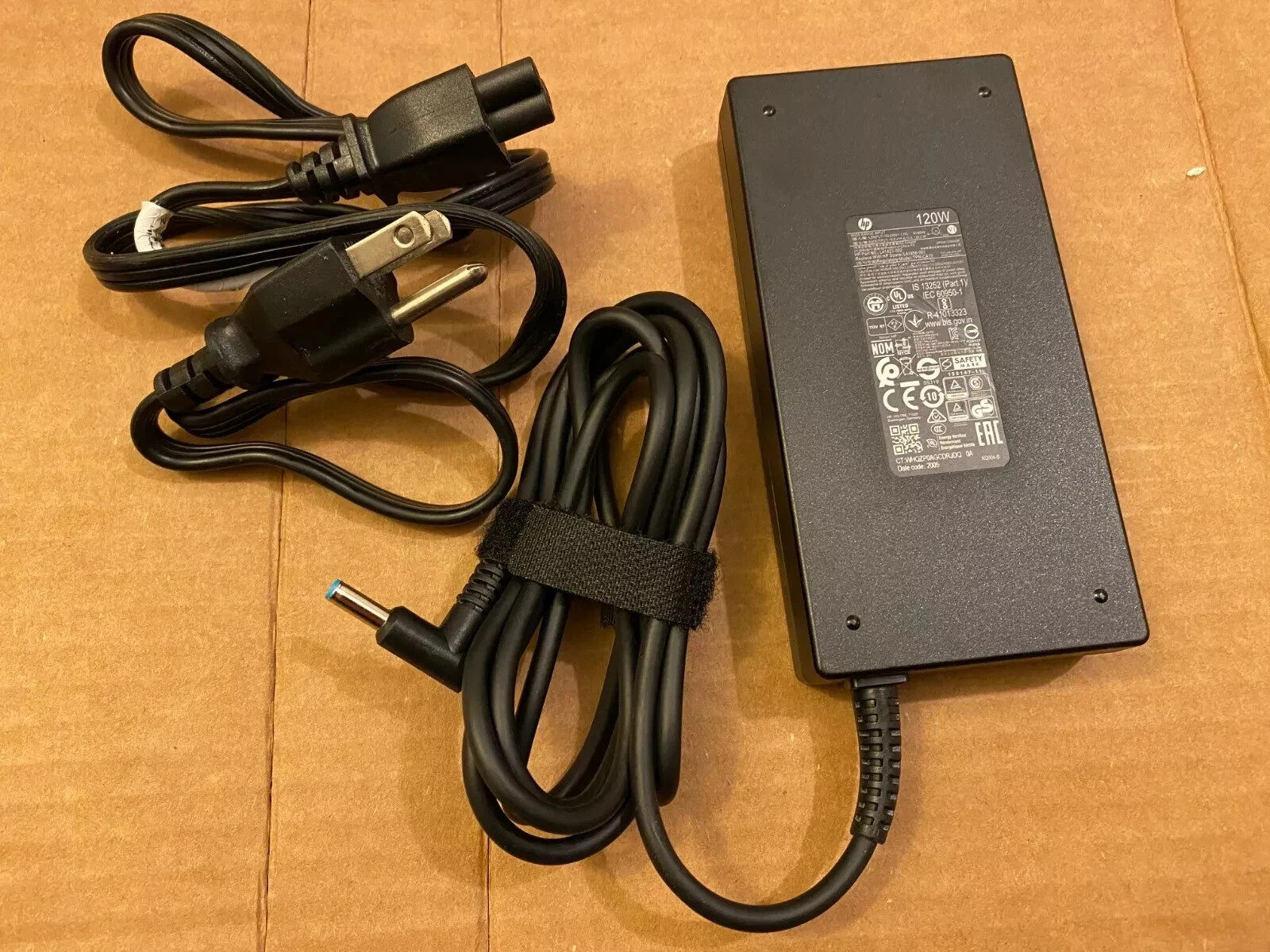 OEM NEW 120W Adapter charger For HP HSTNN-CA25 732811-002 710415-001 Blue Tip