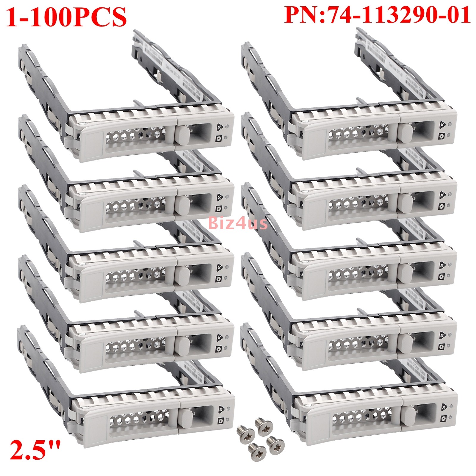 Lot For Cisco UCS C220 C240 C480 ML C4200 M5 2.5" SAS SATA HDD Tray 74-113290-01