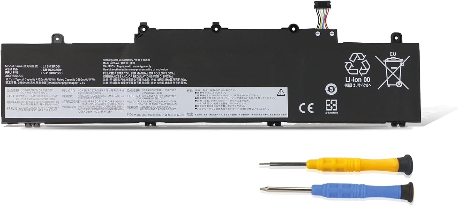 L19M3PD5 L19C3PD5 L19L3PD5 Laptop Battery Replacement for Lenovo Thinkpad E14