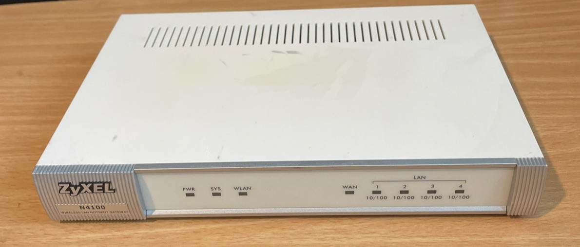 ZyXel N4100 Wireless LAN Hotspot Gateway/UNIT ONLY