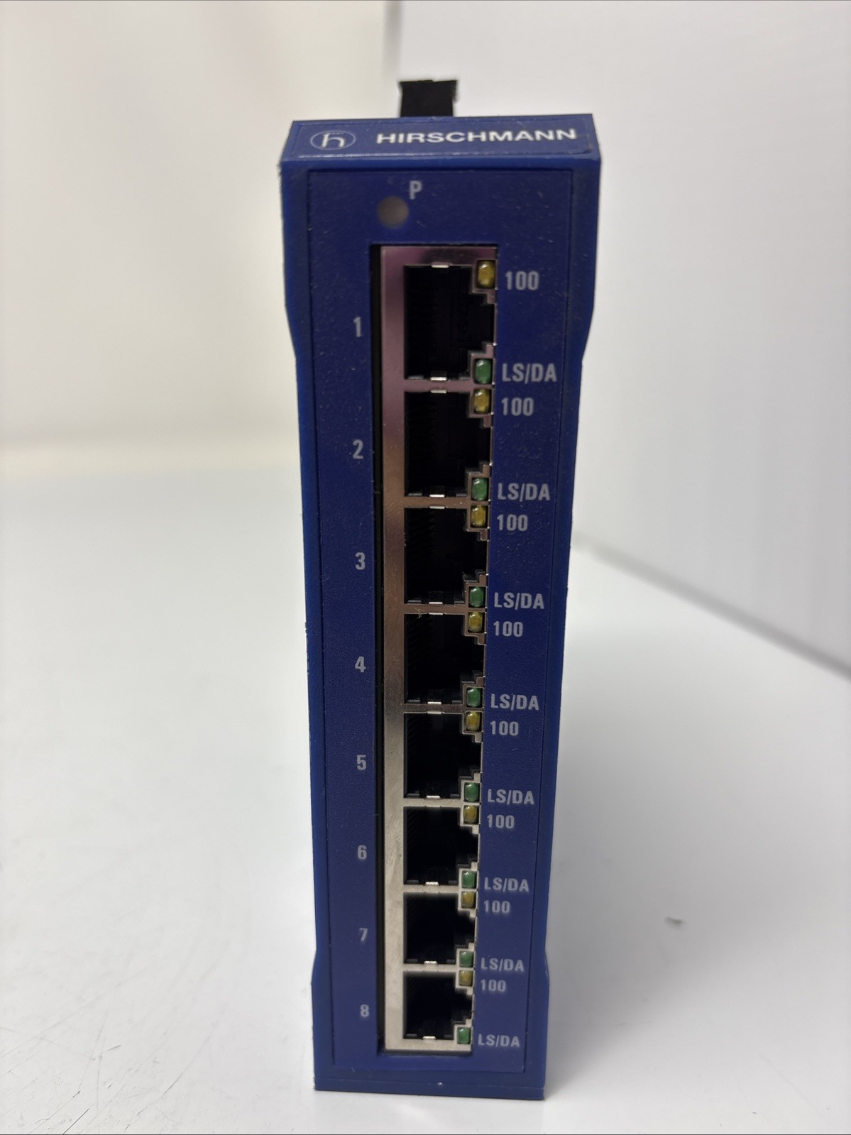 Hirschmann Spider II 8TX Rail Industrial Ethernet Switch 943 957-001 8-Port 24VD