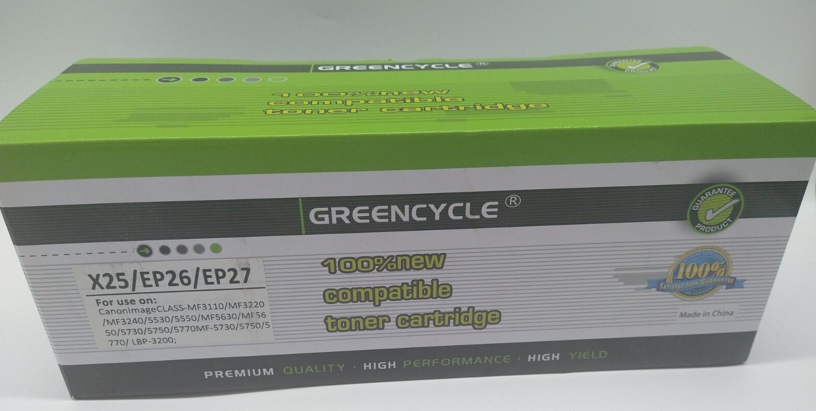 X25 EP26 EP27 Black Toner Cartridge Fit For Canon MF530 MF5500 MF5630 MF5650