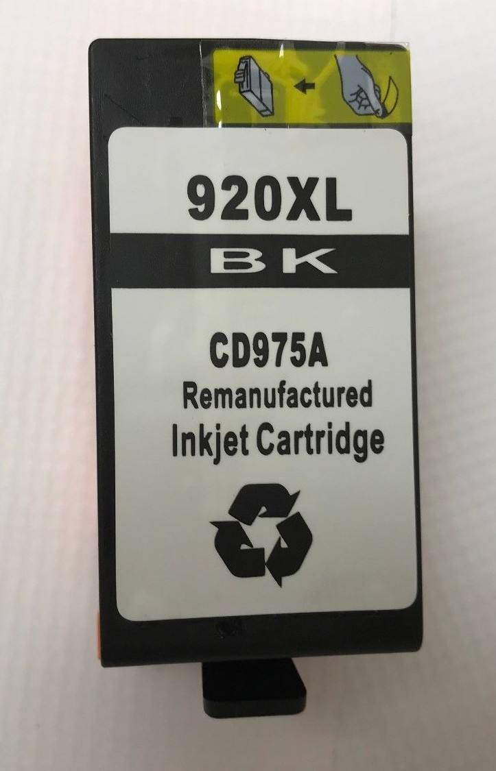 1-10per Pack Reman H920 XL BK/C/Y/M for HP printer for Officejete 6000/6500/7000