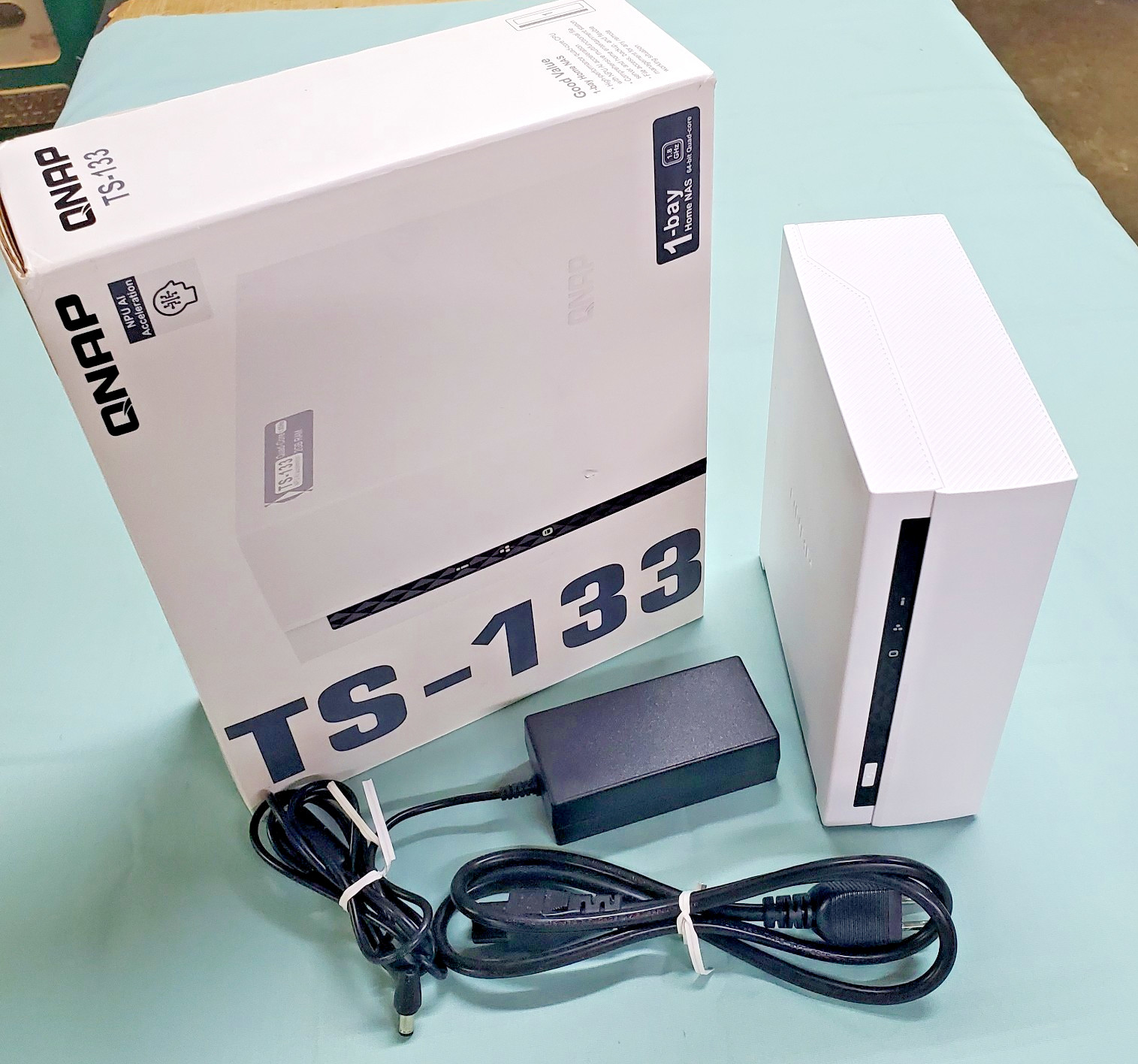 QNAP TS-133, One Bay NAS