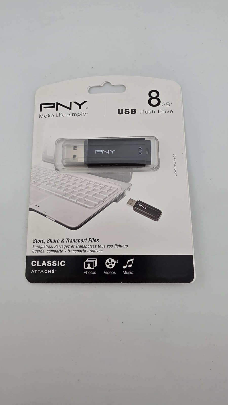 PNY USB Stick 8GB Flash Drive Thumb Drive