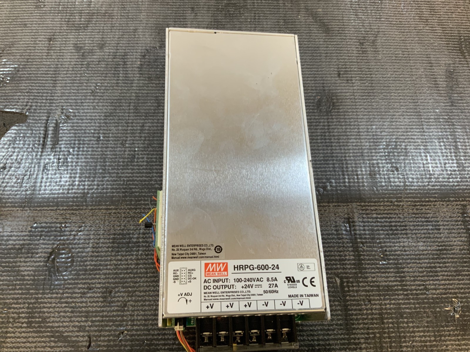 MEAN WELL HRPG-600-24 648W 240VAC 8.5A Power Supply, K2B