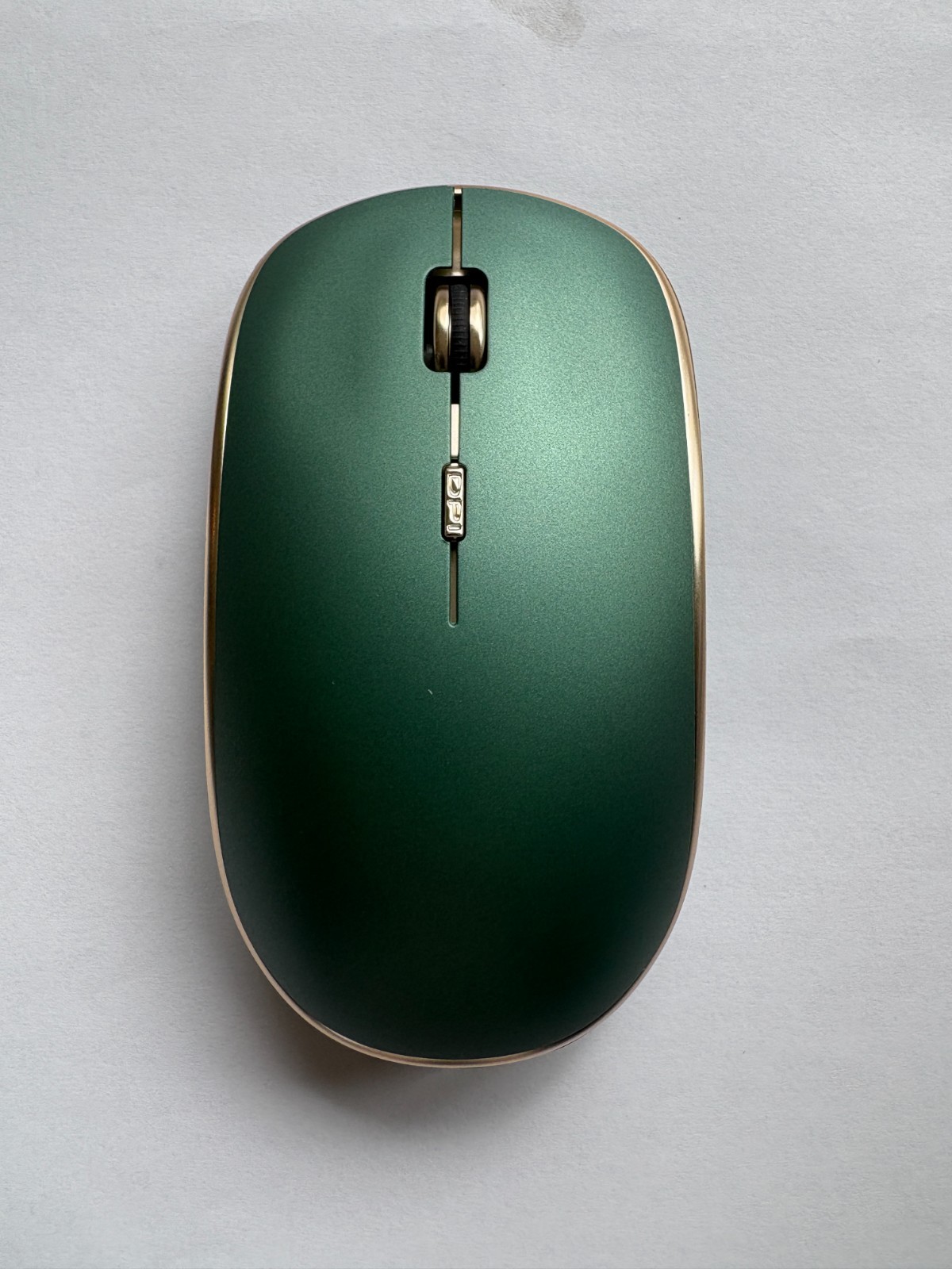 JOYACCESS 2.4G Slim Wireless Silent Mouse, Portable 5.5*3.5*1.6 in, Green