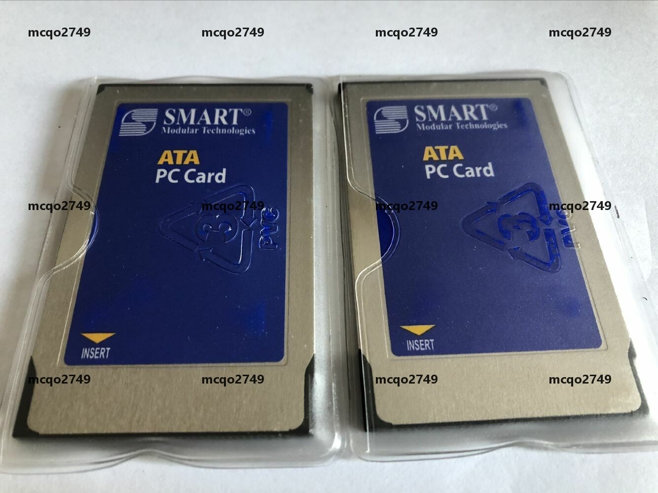 2PCS  SMART Modular Technologies ATA 1GB PC CARD SG9PC1GHYA9JPR