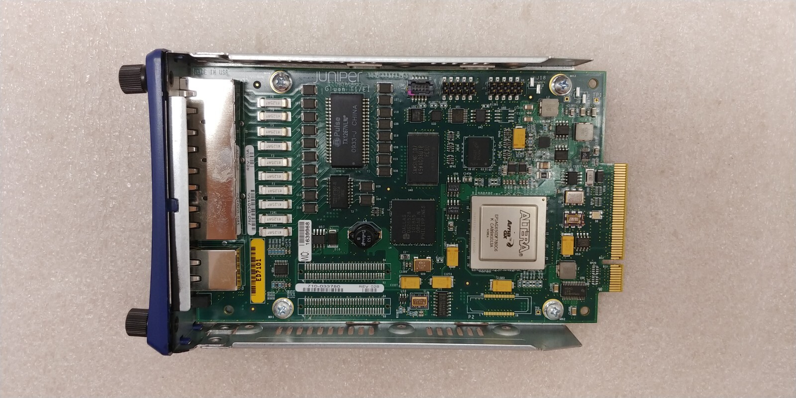 JUNIPER NETWORKS GLUON T1/E1 750-030155 710-033780 GREAT CONDITION 