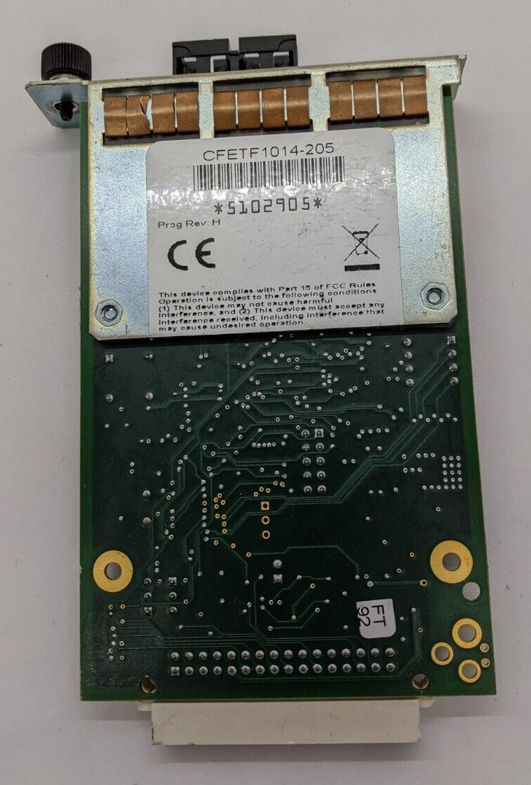 Transition Networks CFETF1014-205 Slide-In-Module Media Converter