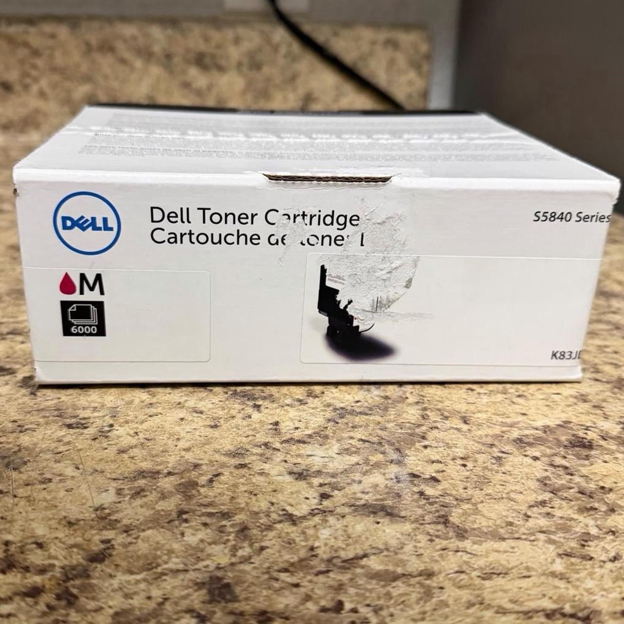 NEW Dell Original OEM Magenta 6K 6000 Page Toner for S5840cdn S5840dn - K83JD