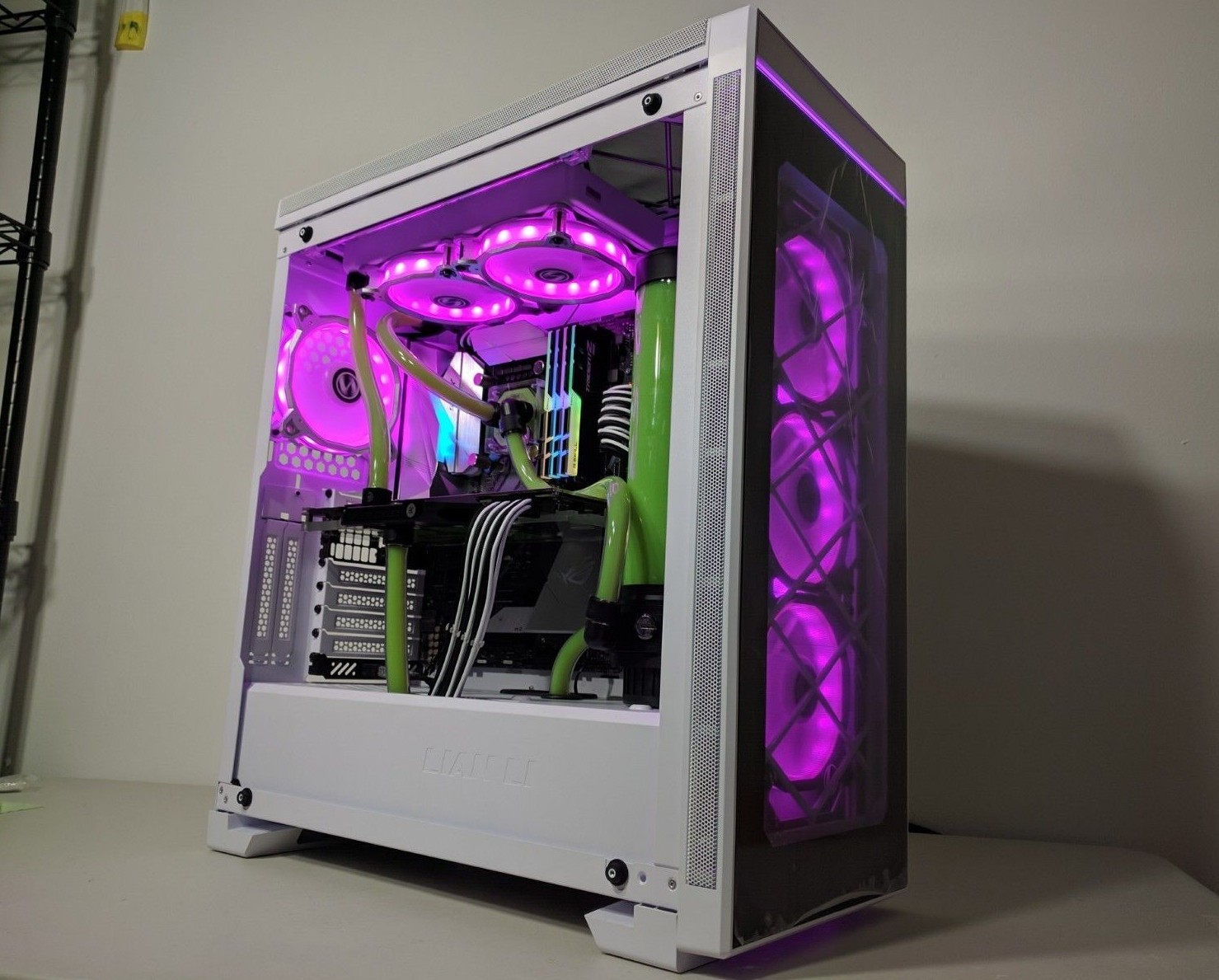 Ultimate Liquid Cooled Gaming PC i7 8700k 5.00GHZ GTX 1080 Ti - 32GB  250GB NVMe
