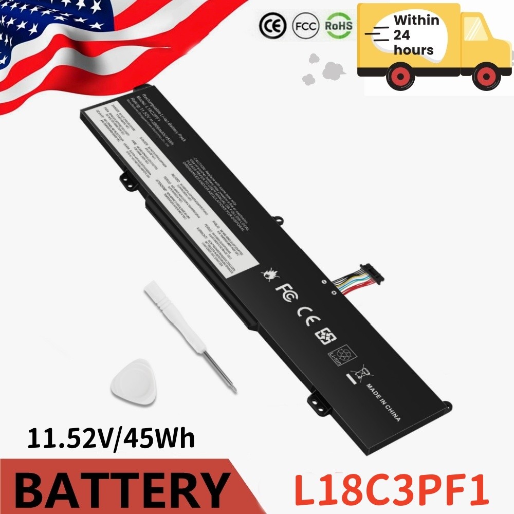 L18C3PF1 L18M3PF1 Laptop Battery Replacement for Lenovo Ideapad L340 15IRH L340