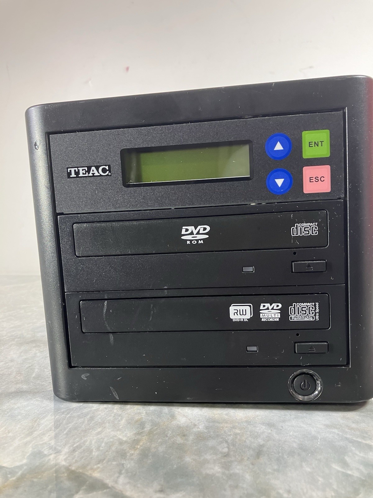 TEAC Standalone CD DVD Duplicator Tower Disc Copier LG Drive Tested Working