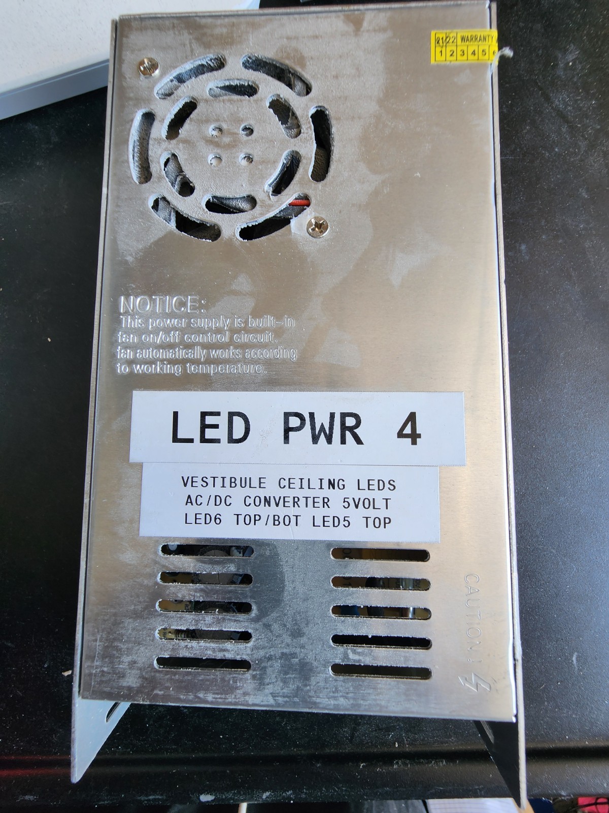 S-300-5 Switching Power Supply AC 110/220V to DC 5V 60A