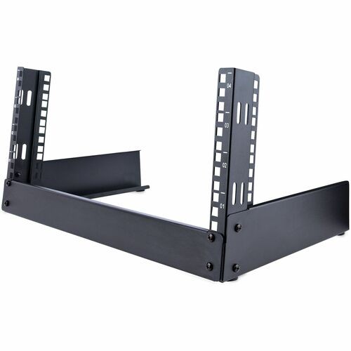 StarTech 2-Post 4U Desktop Server Rack, Open Frame 19in Network Rack, Small