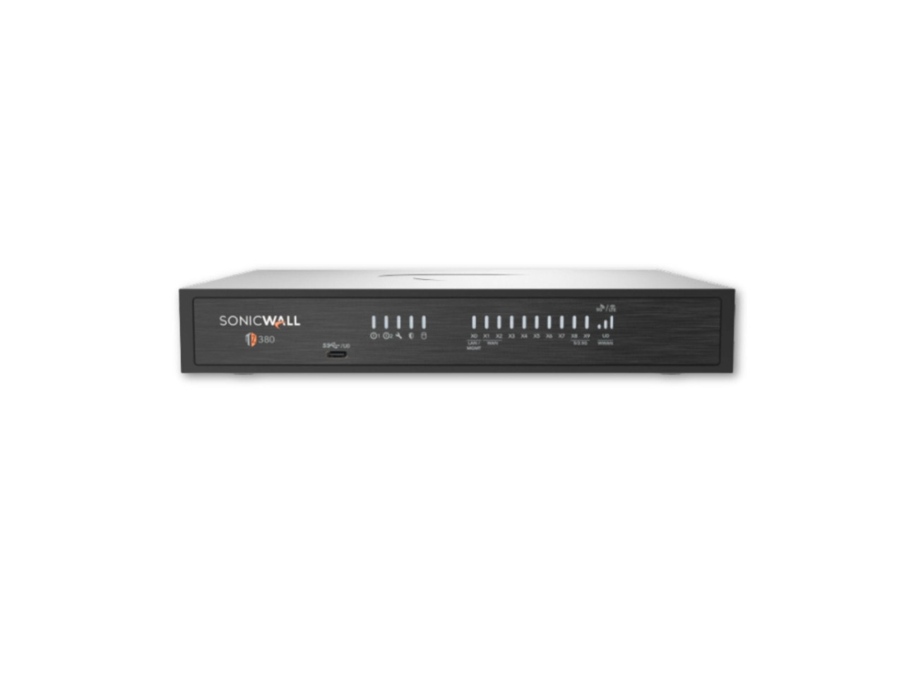 SonicWall TZ380 Firewall (Gen 8) w/ Total Secure (1-Year Essential Protection Se
