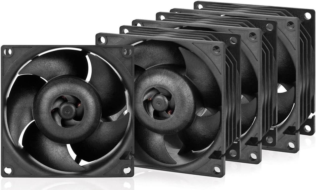 ARCTIC S8038-7K 4 Pieces Fan 80x80x38 mm 500-7000 Model ACFAN00292A