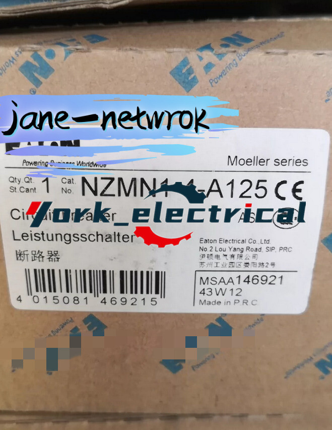1PC NEW NZMN1-4-A125 (DHL or Fedex 90days Warranty)