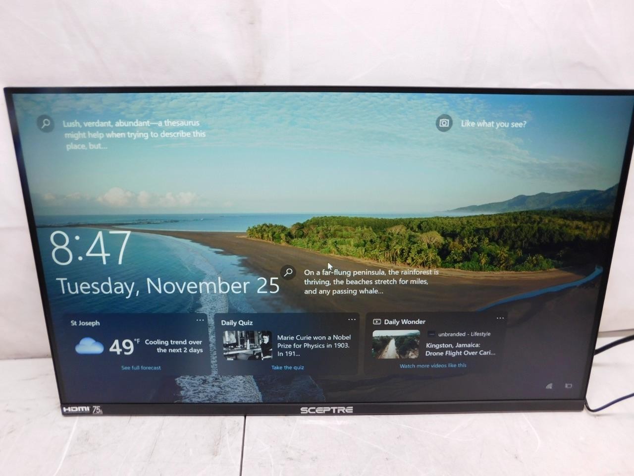 Sceptre 27 inch F27 Edgless Business Pro 75 Hz Refresh Rate   #D24
