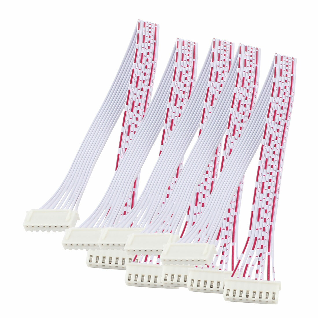 5 Pcs 8 Pin 2.54mm Pitch Female to Female XH Adapter Cable Wire 31cm