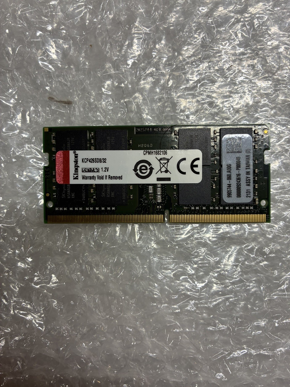 Kingston Technology 32GB DDR4 2666MHz SODIMM Laptop Memory KCP426SD8/32