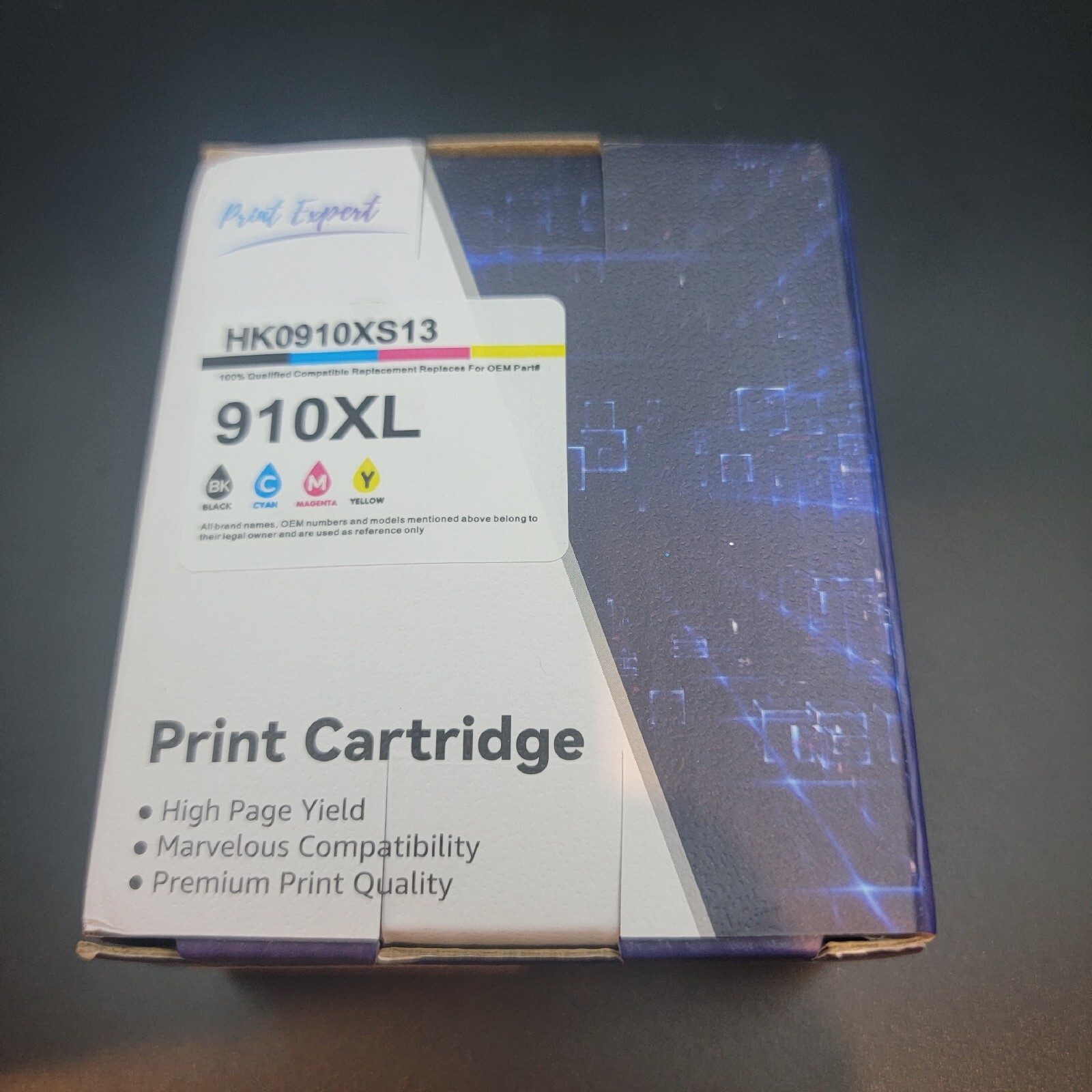Palmtree Ink Compatible with HP 910xl Ink Cartridges Combo Pack 910 XL