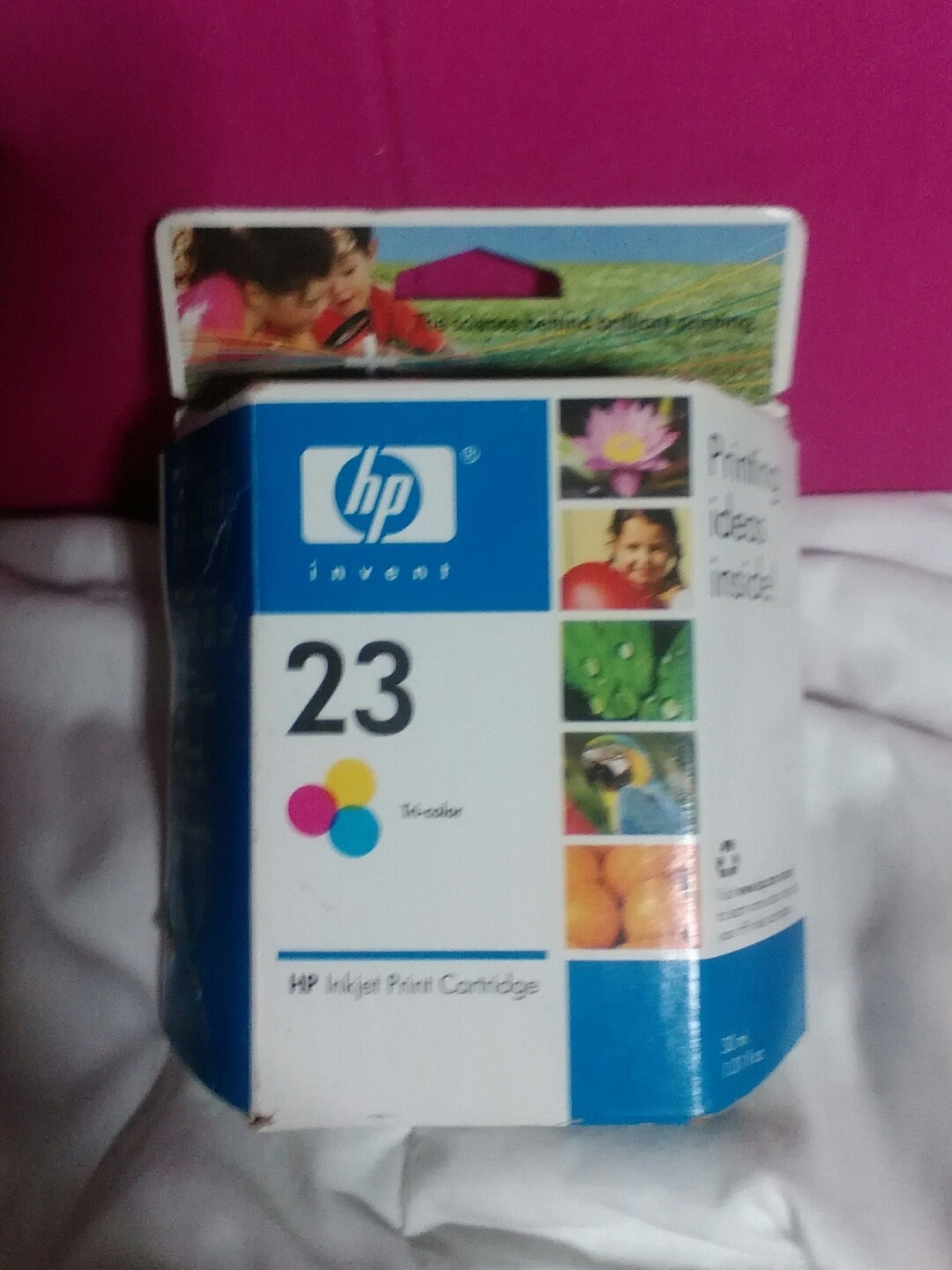 HP 23 Tri Color Ink Cartridge C1823D Genuine OfficeJet expire apr/2007