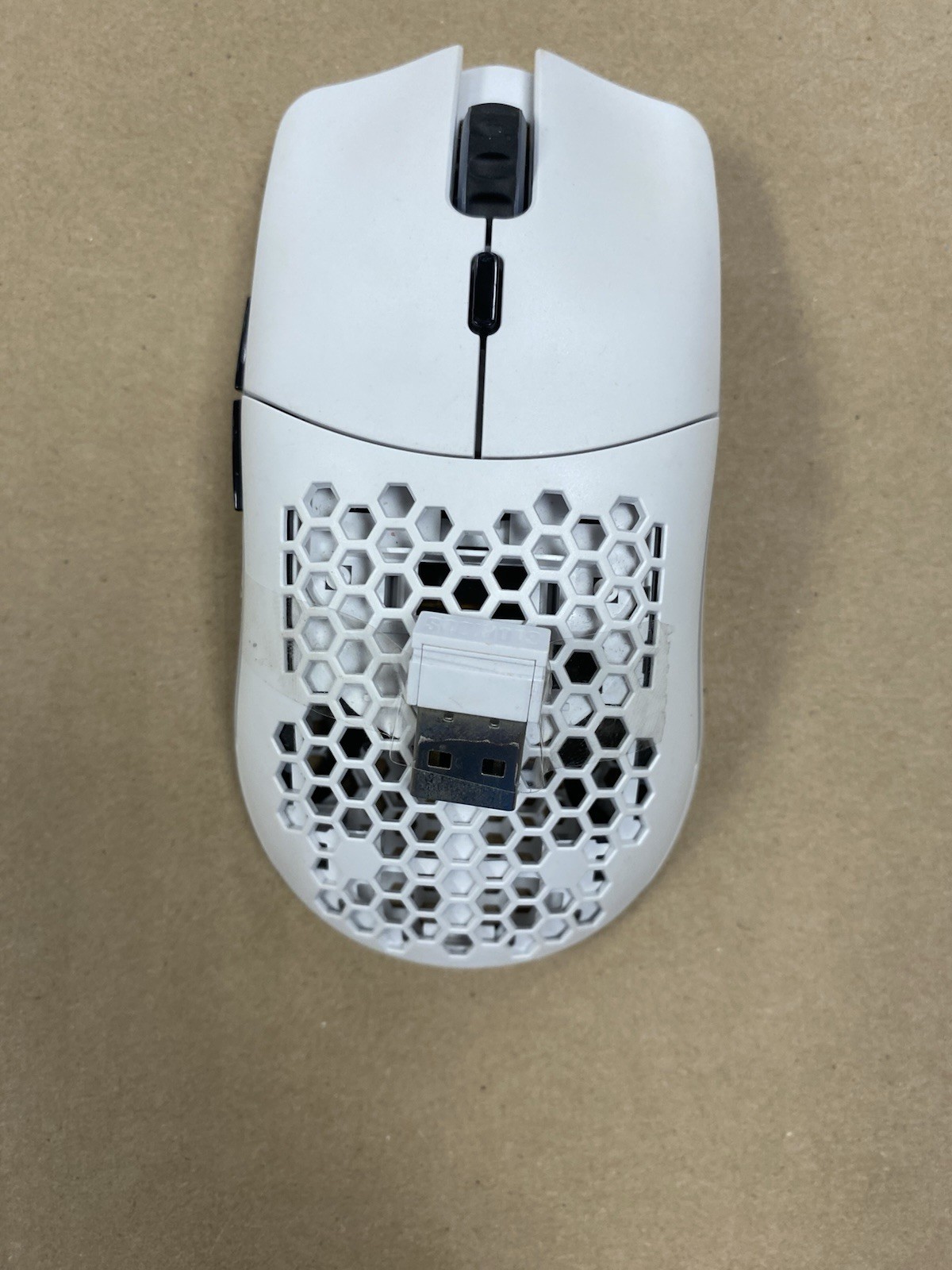 Glorious Model I 2 Wireless Optical Gaming Mouse - White, All accessories intact