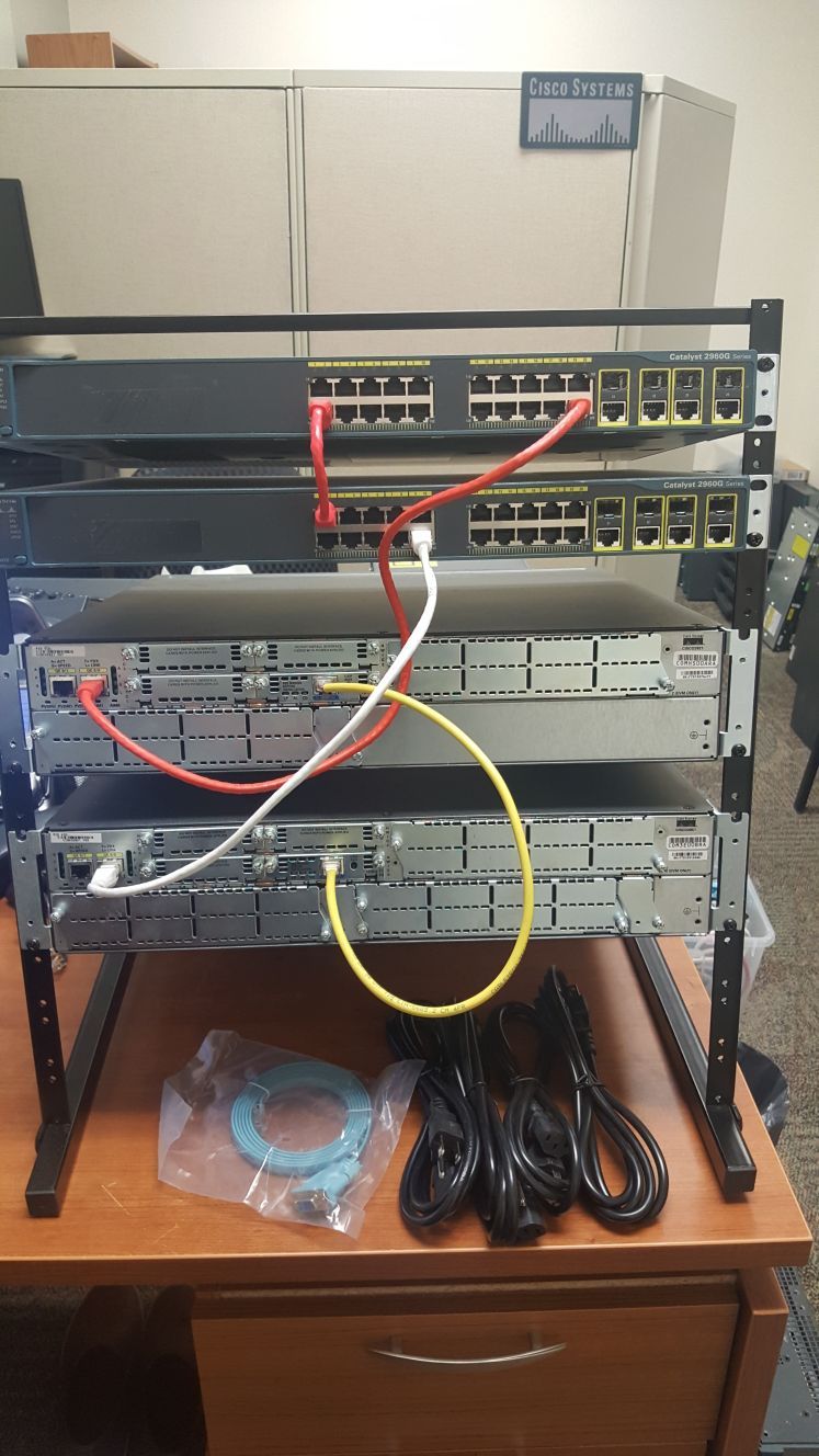 Advanced Cisco CCNA CCNP Lab kit with firewall
