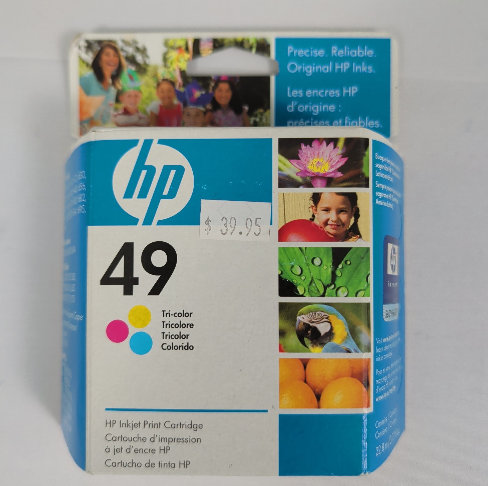 HP 49 Tri-Color Ink Print Cartridge 51649A Genuine/Sealed (Expired & GUARANTEED)
