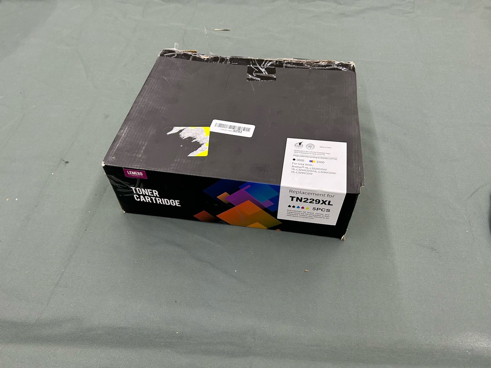 5PK TN229XL TN229 Toner Cartridge For Brother HL-L3280CDW MFC-L3780CDW L8395cdw