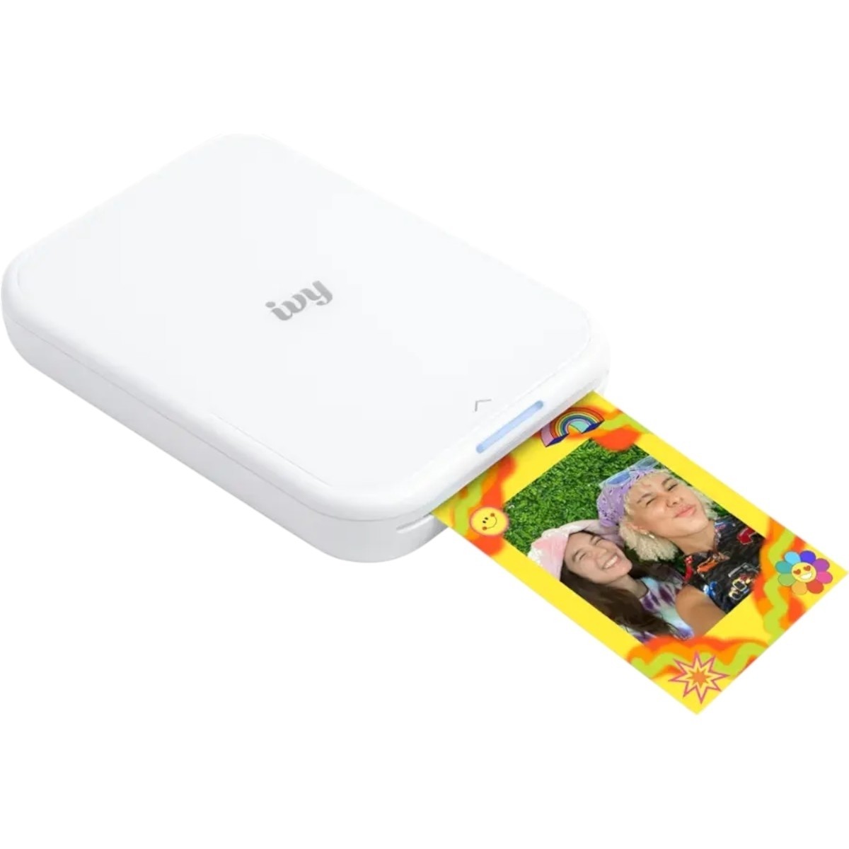 Canon Ivy 2 Mini Photo Printer Bluetooth Print from iOS & Android White 5452C033