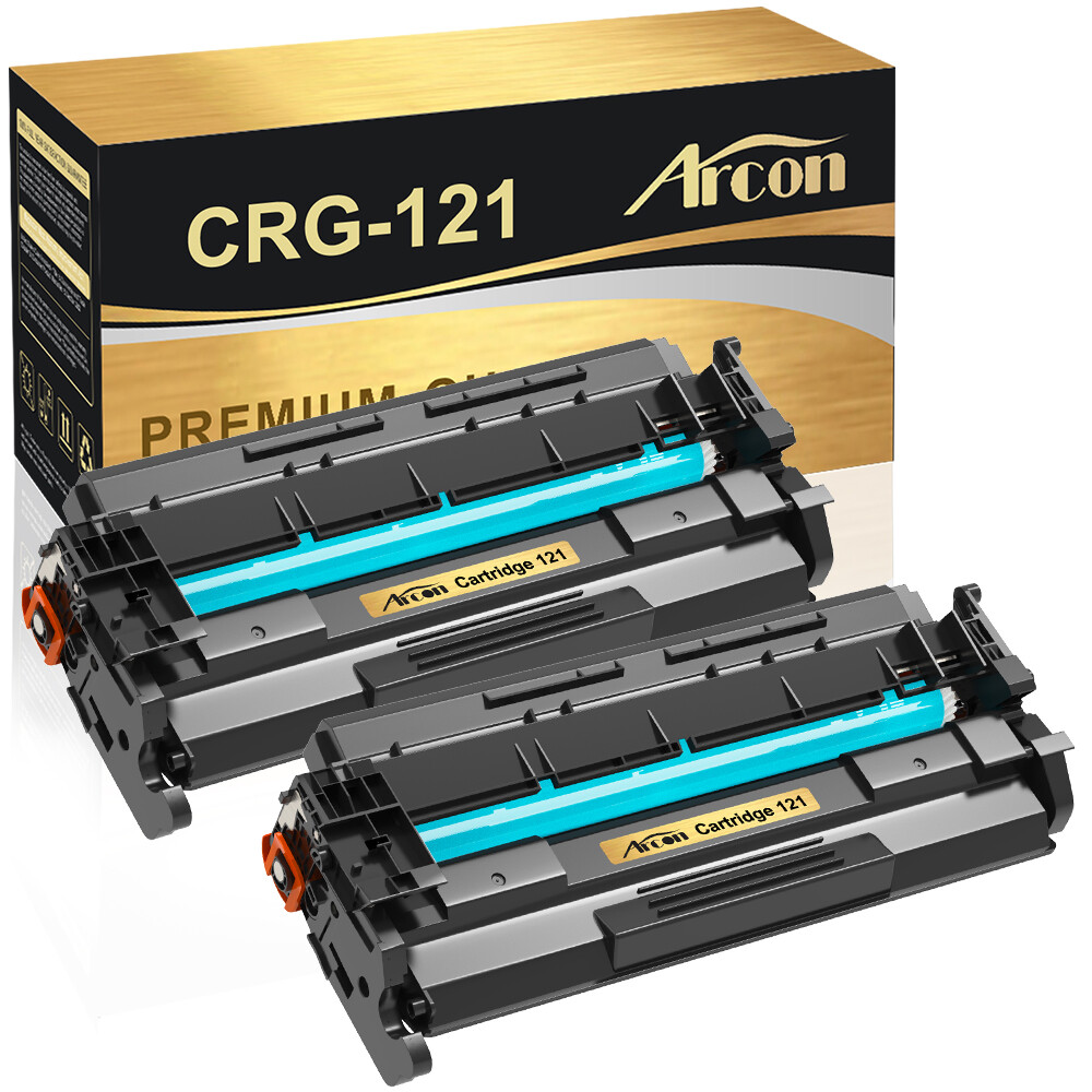 CRG121 2PK Compatible With Canon 121 Black Toner 3252C001 ImageClass D1650 D1620