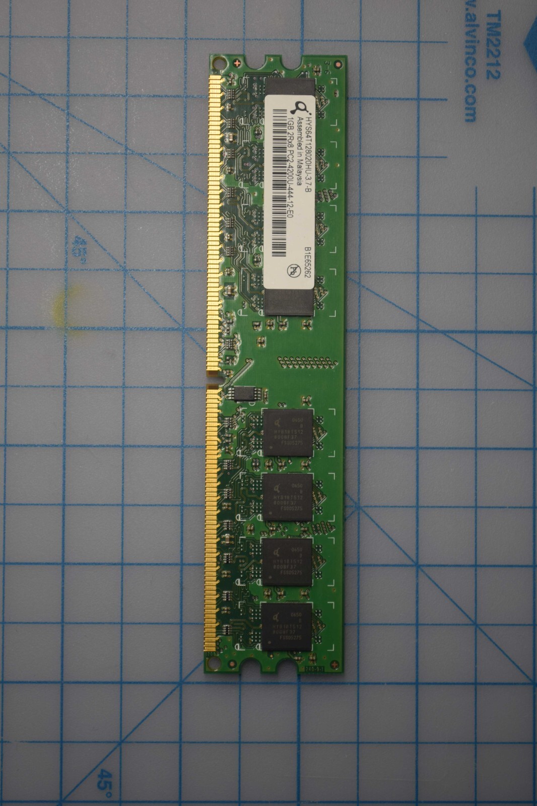 INFINEON DDR2 1GB PC2-4200 Non ECC 533Mhz RAM Memory Grade B HYS64T128020HU
