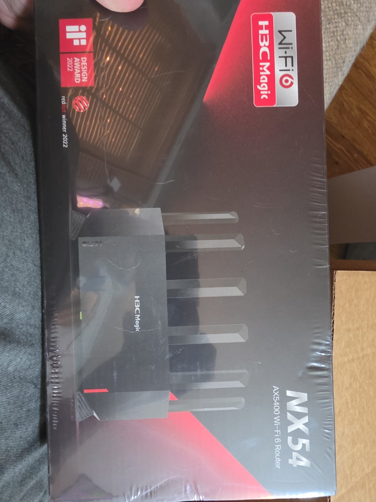 H3C Magic NX54 AX5400 Wi-Fi 6 Router with Dual-Band Gigabit