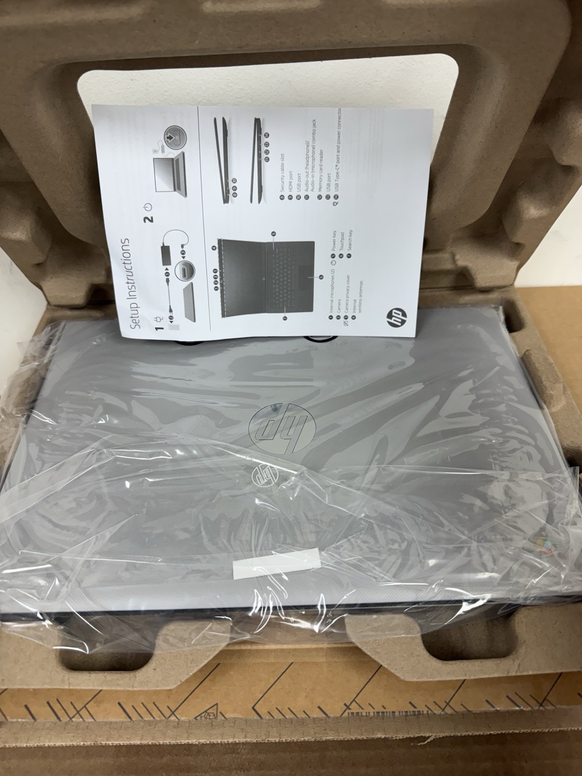 HP Chromebook 14" (64 GB eMMC, Intel Celeron, 2.6 GHz, 4 GB) Laptop - Modern...