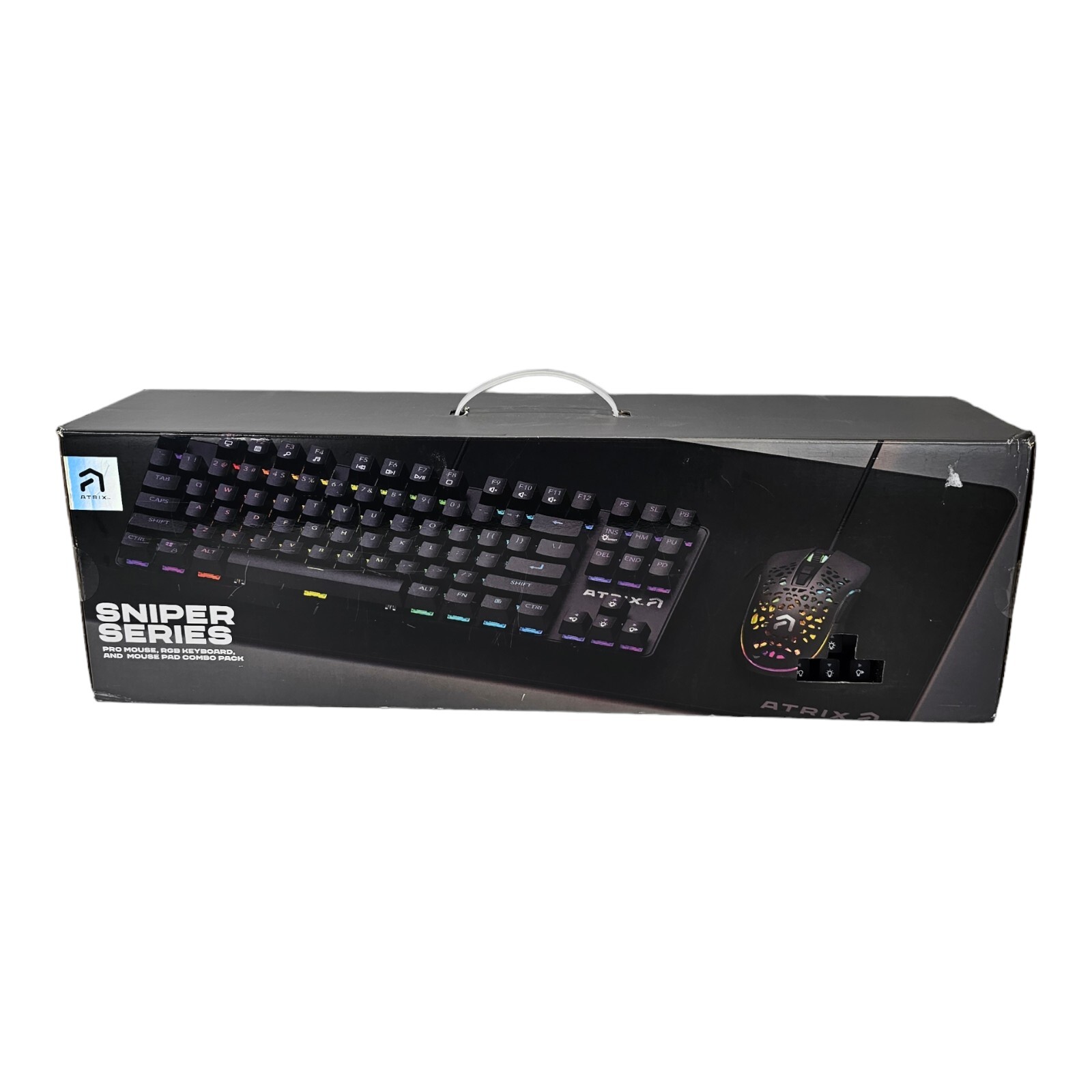 Atrix Sniper Series Pro Mouse RGB Keyboard And Mouse Pad Combo