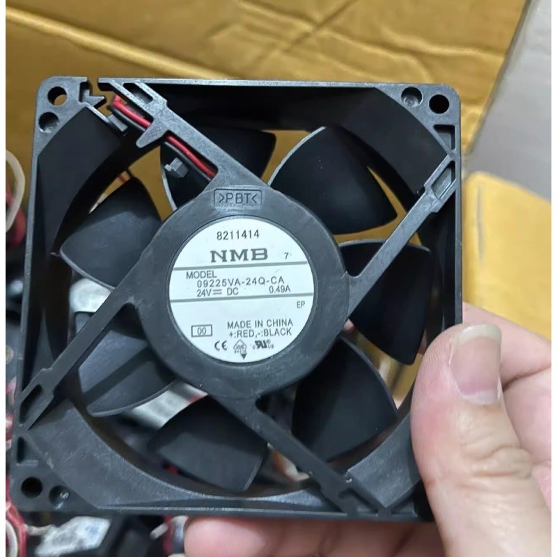 NMB 09225VA-24Q-CA 9225 DC24V 0.49A 9CM 2-Wire Inverter Cooling Fan
