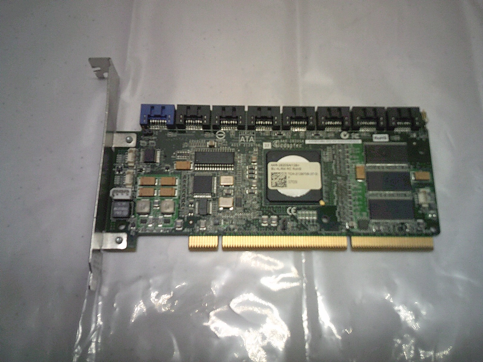 1pc used Adaptec AAR-2820SA RAID card