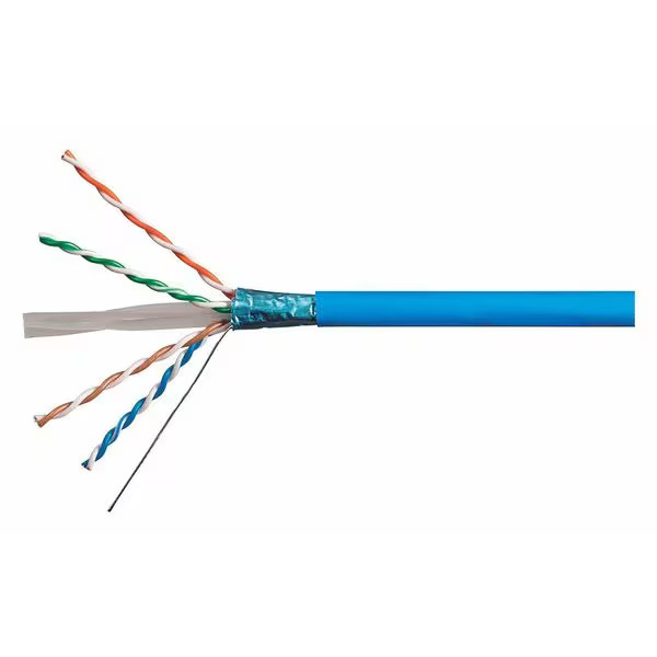 Manufacturer Varies Data Cable,Cat 5e,24 AWG,1000ft,Blue 18617 Manufacturer