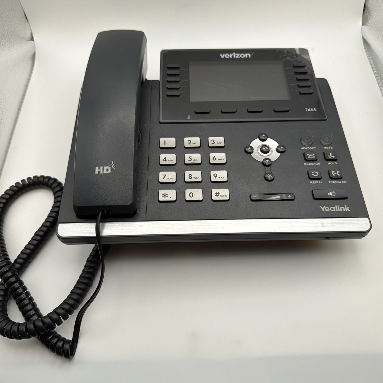 Yealink Verizon Ultra-Elegant SIP-T46G Gigabit PoE *Missing Stand*