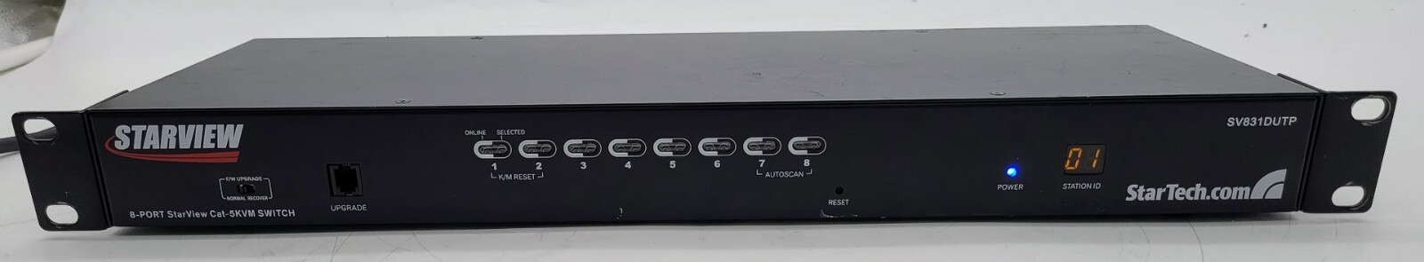 STARVIEW 8-PORT SRARVIEW CAT-5KVM SWITC SV831DUTP