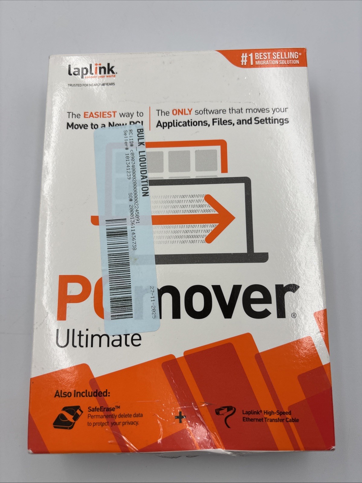 Laplink PCmover Ultimate 11 - Migration of your Applications, Files and Setti...