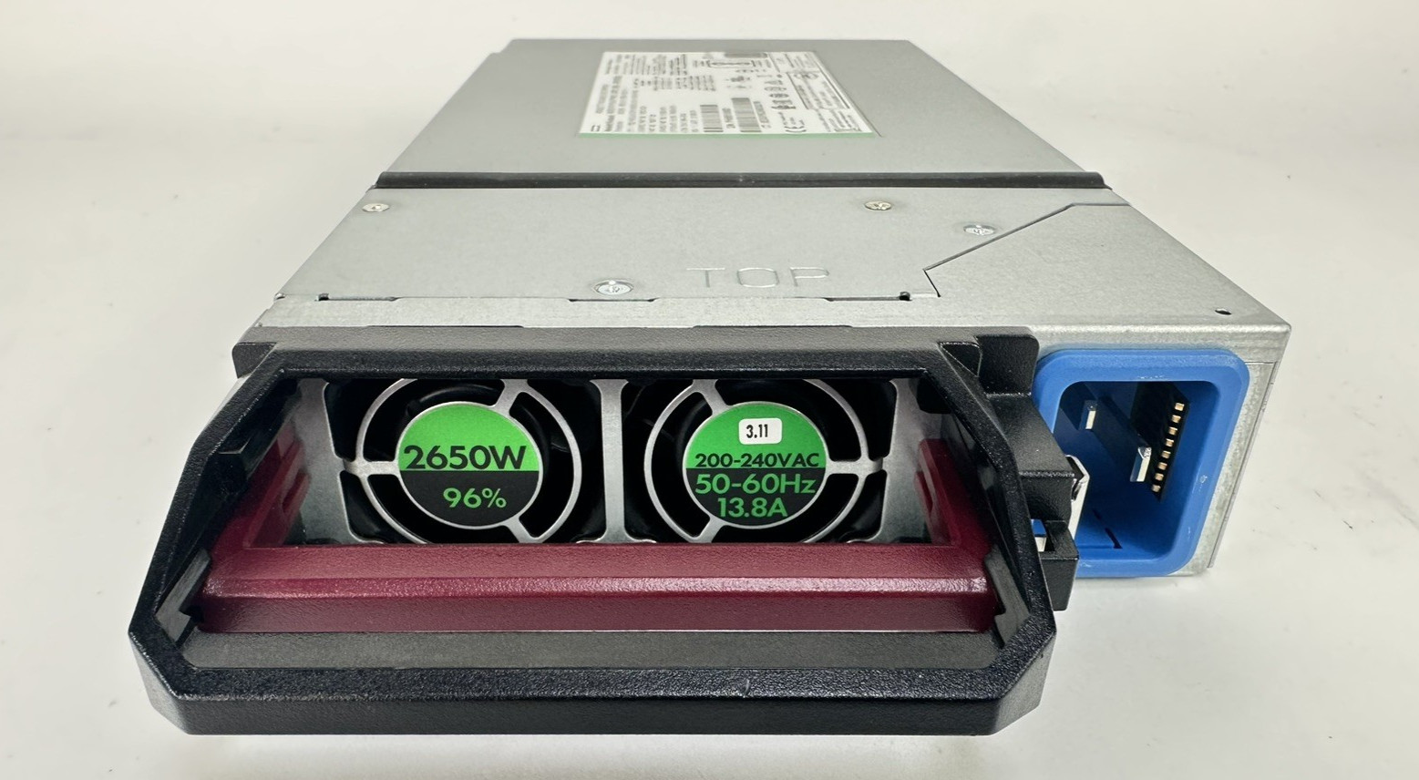 Lot of 2 HPE Synergy/Apollo 2650W Titanuim 96% AC Power Supply Ti PS 798095-B21