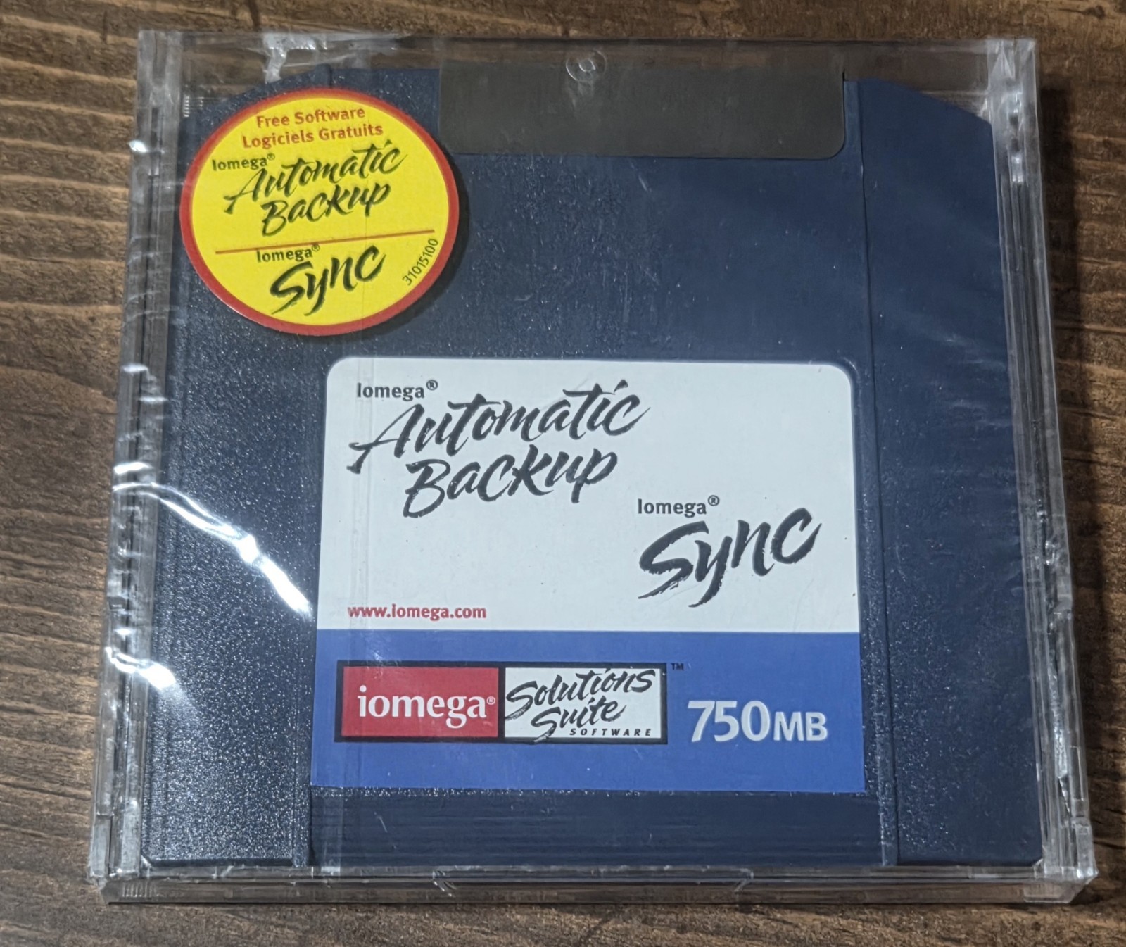 Iomega 750mb ZIP disk